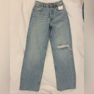 Zara Straight Jeans Size 2 NWT